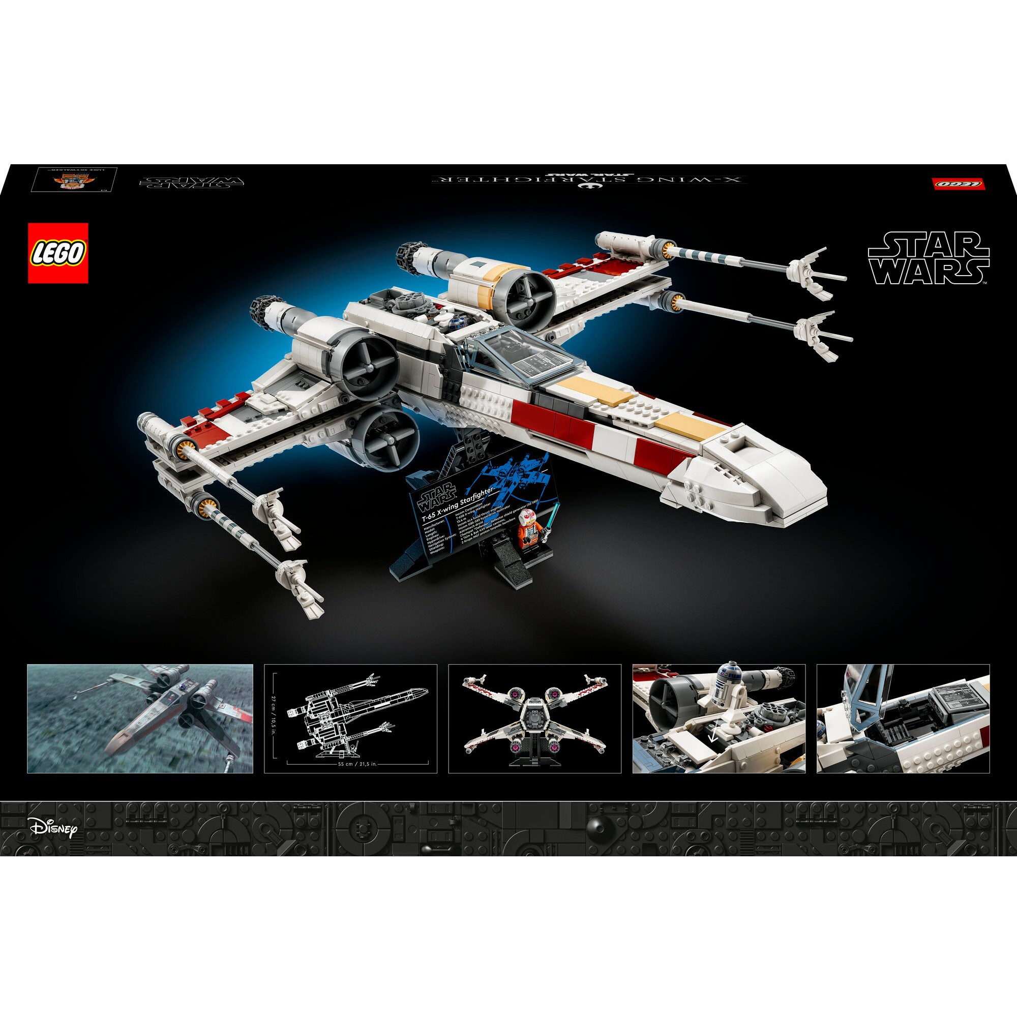 LEGO Konstruktionsspielzeug Star Wars X-Wing Starfighter