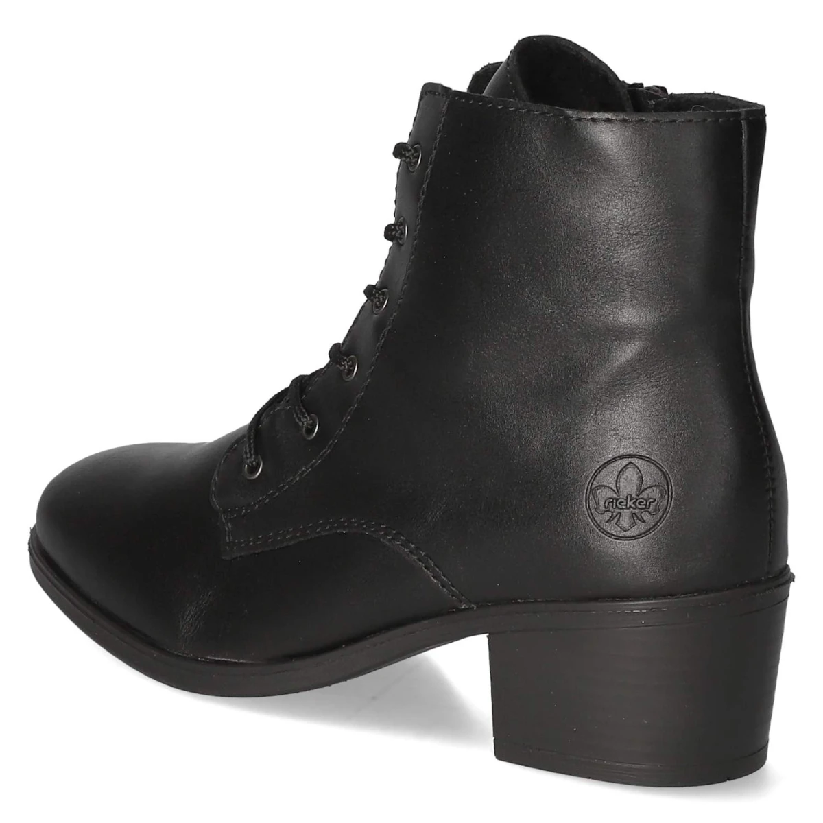 RiekerSchnürstiefeletten - schwarz