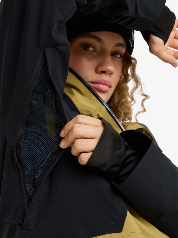 Wild Twist 20K Veste de snow technique Noir Femme