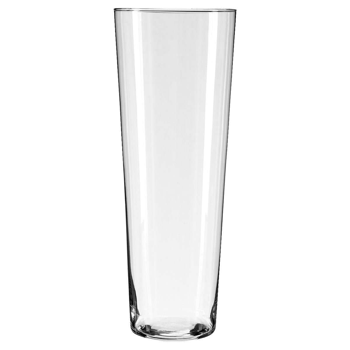 VASE CONIQUE TRANSPARENT H.40CM