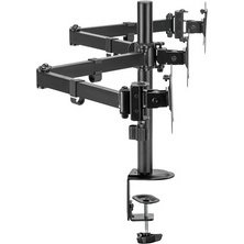 Bras support pour 3 écrans, longueur du bras 658 mm