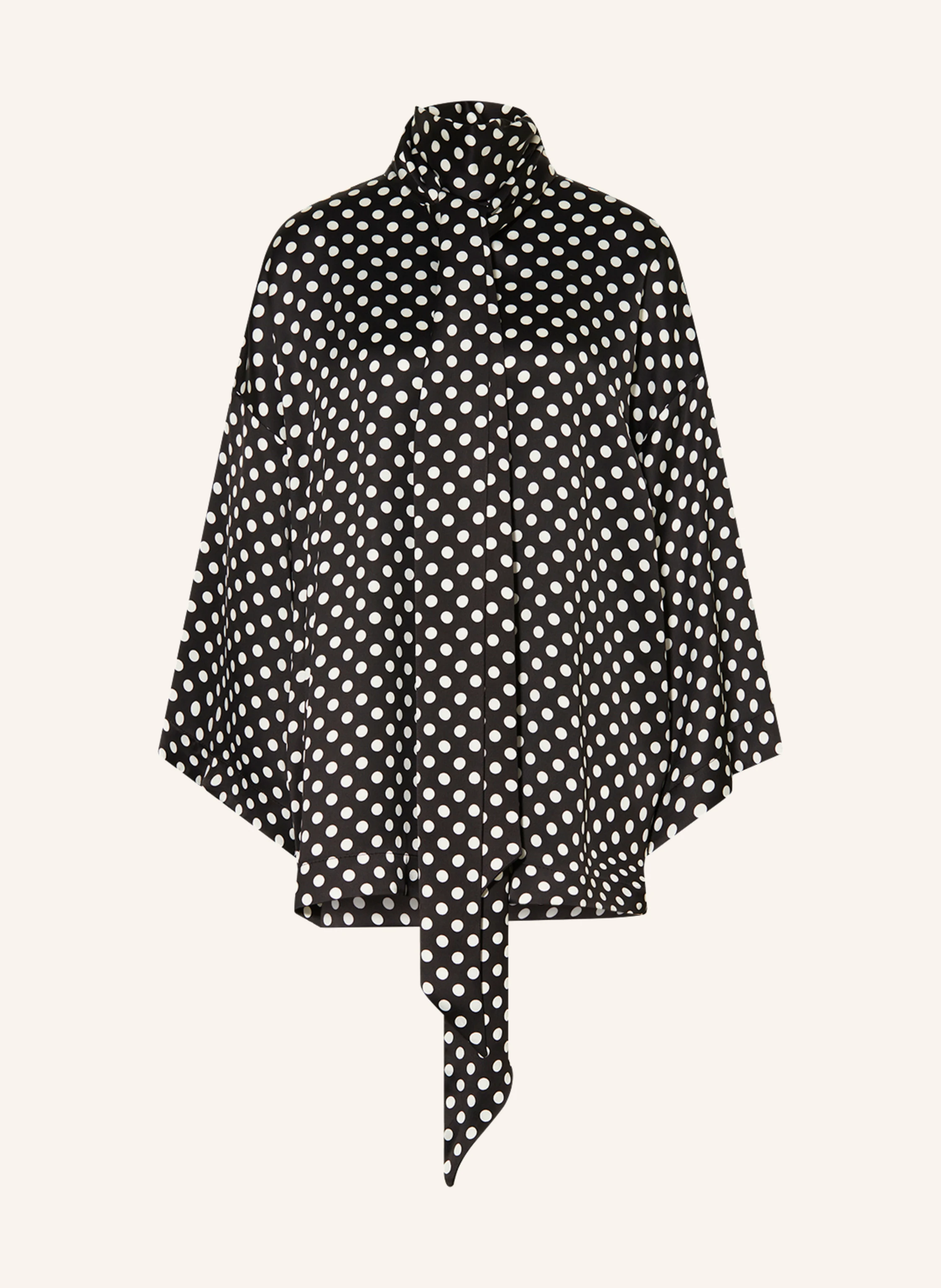 SAINT LAURENT Schluppenbluse aus Satin