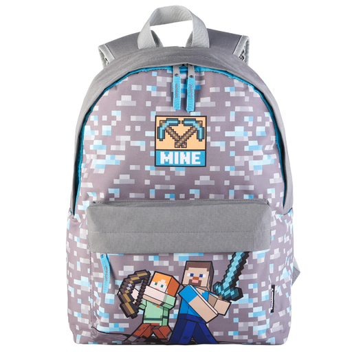 Mochila Escolar Minecraft Warriors Americana