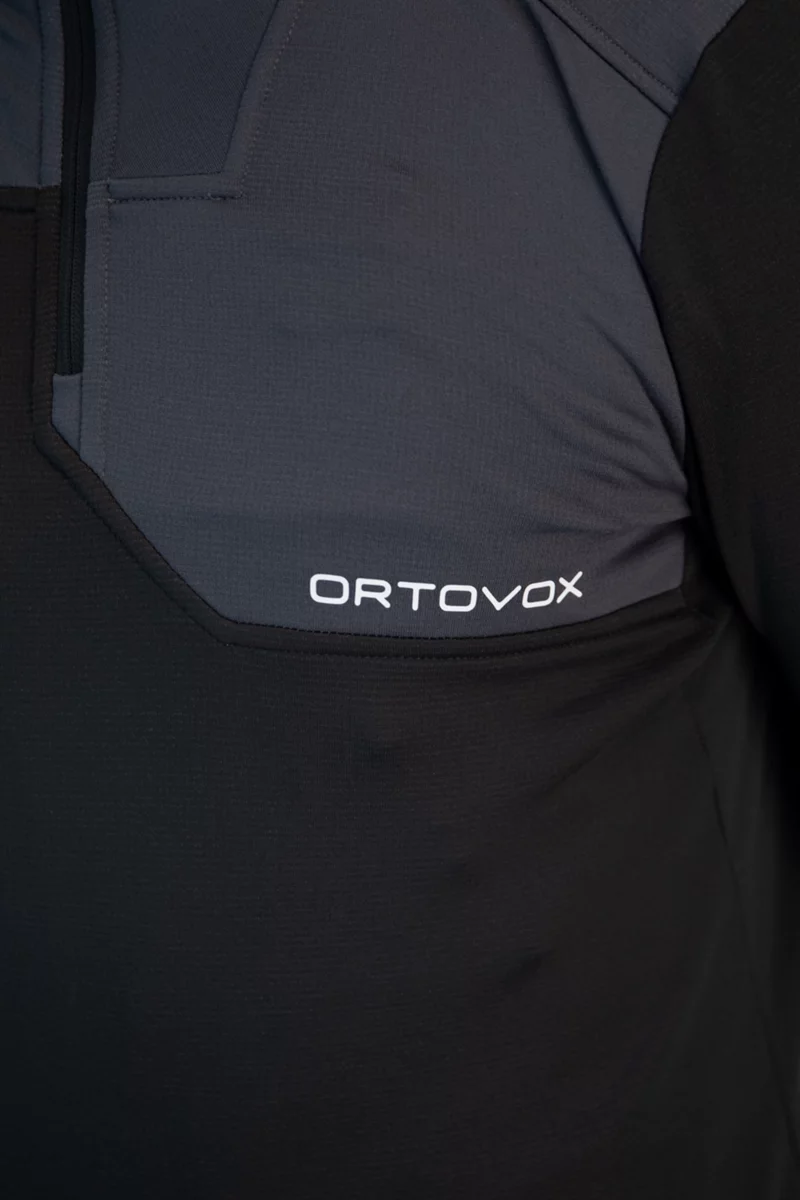 Ortovox Fleece Light Zip Neck Herren Midlayer