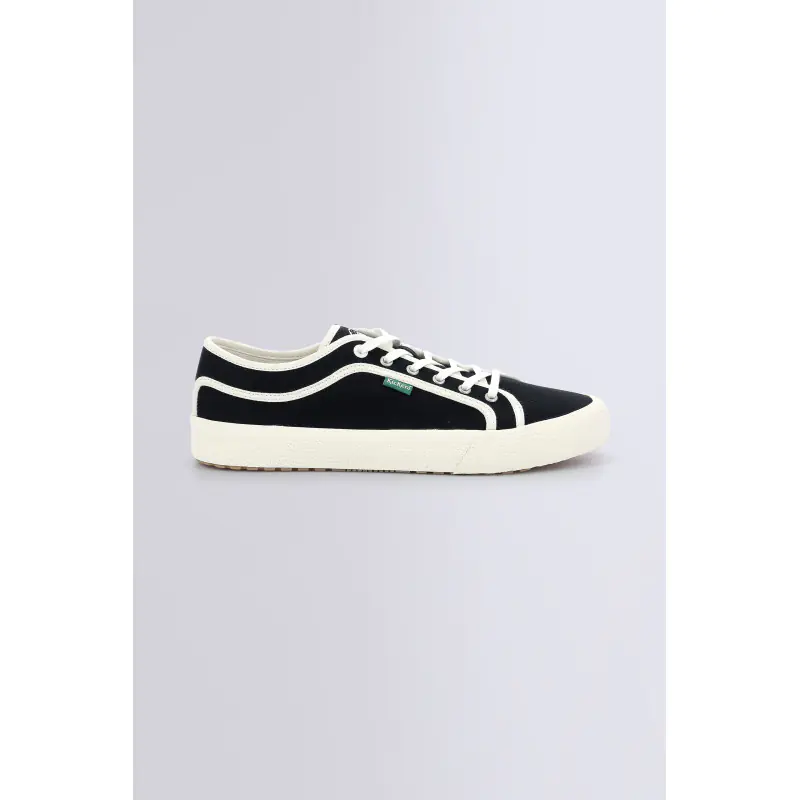 ARVEIL NOIR BLANC BASKETS BASSES Textile Femme