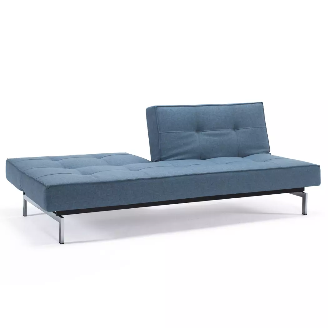 Schlafsofa Splitback Chrom