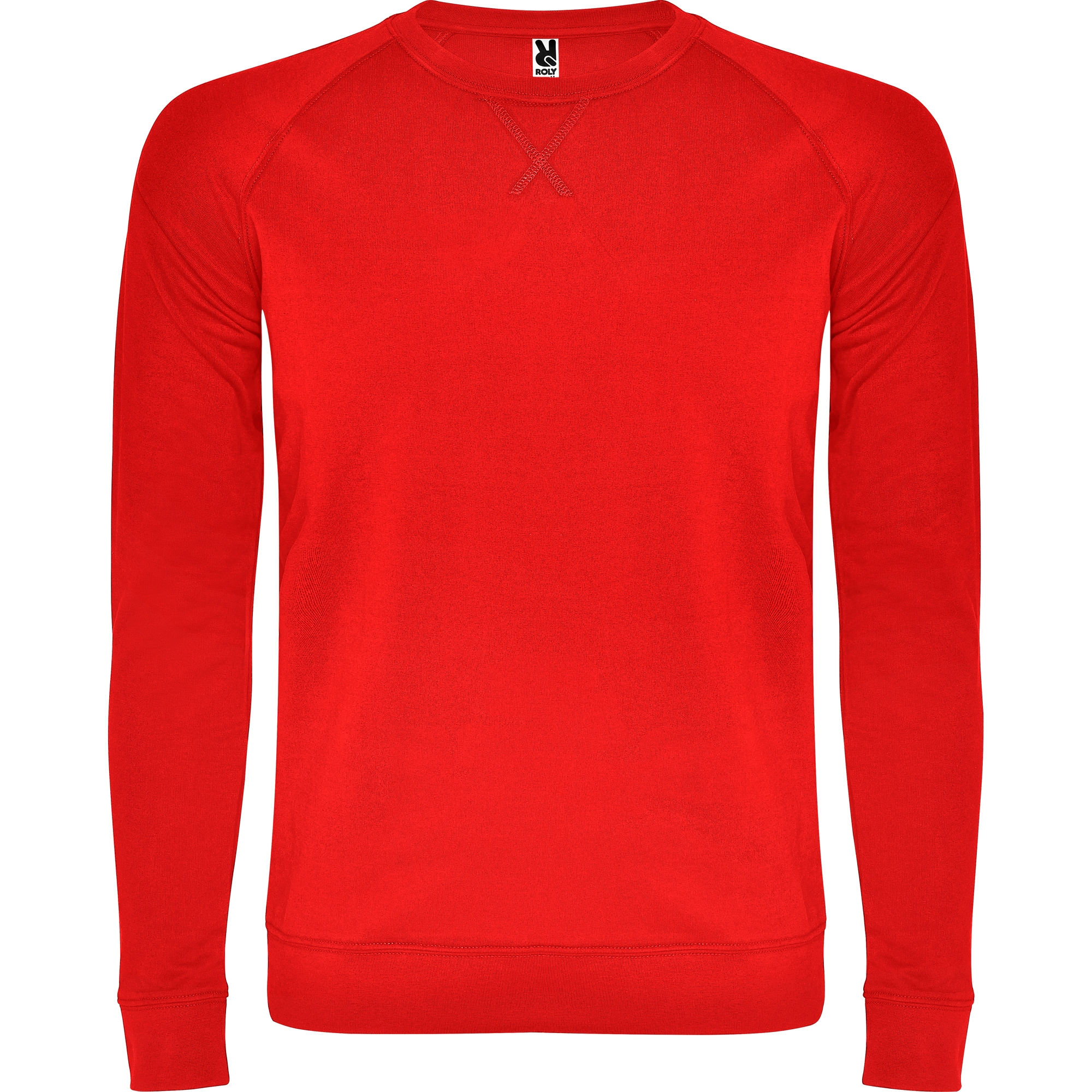 Roly SU1104 - ANNAPURNA Sweat en coton manches longues raglan