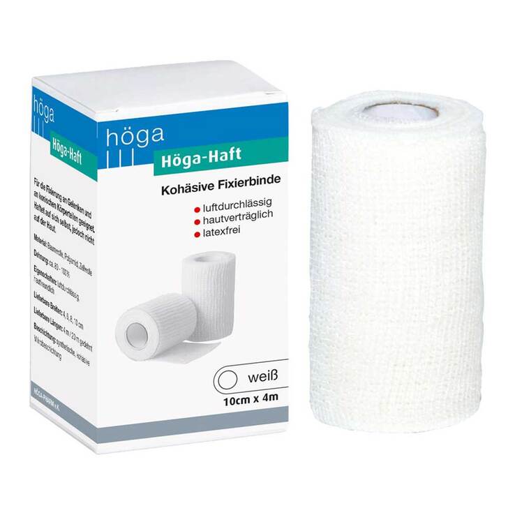 Höga Haft Binde 10cmx4m, 1 St