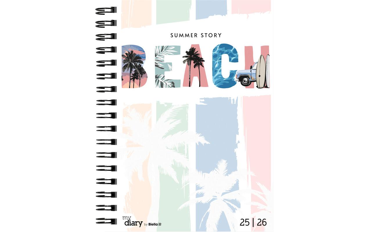 Schüleragenda Mydiary Summer 25/26 3½T/1S, 14.5 x 20.5 cmModerner Terminplaner für Jugendliche
