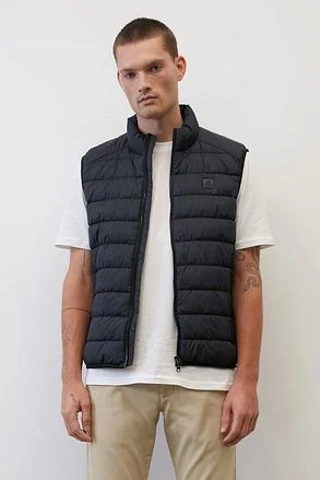 Marc O'Polo Bodywarmer Donkerblauw B21096072022-898 kopen