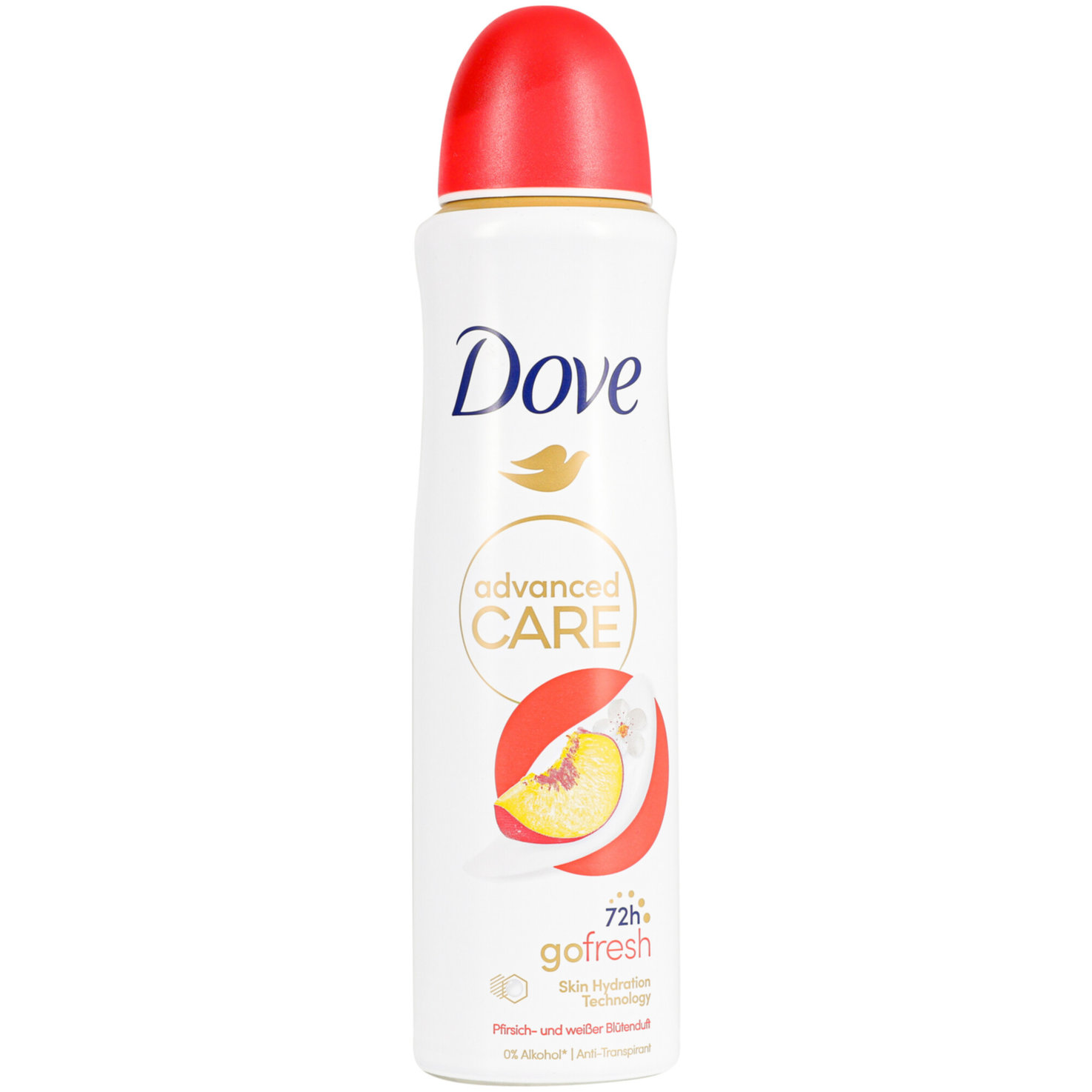 Dove Advanced Care Antitranspirant Spray go fresh Pfirsich & Weiße Blütenduft