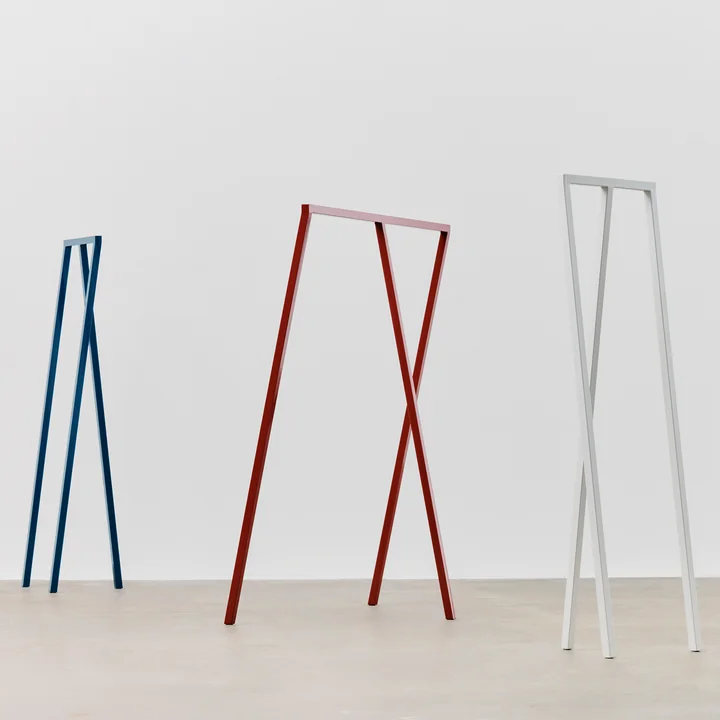 HAY - Loop Stand Garderobenständer (gross), maroon red