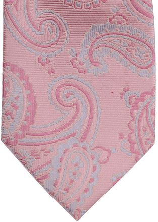 Suitable Stropdas Zijde Paisley Roze TI25-06 kopen
