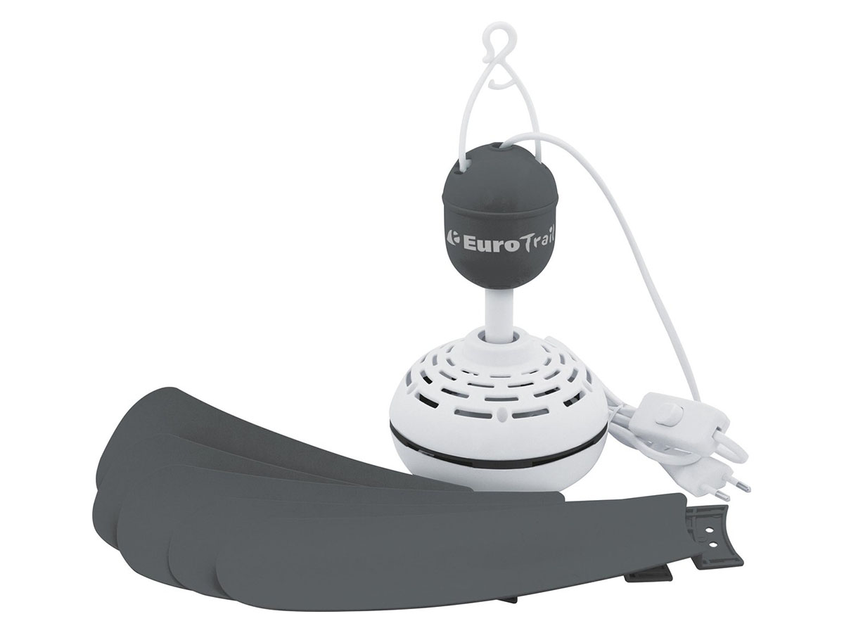 Eurotrail plafond ventilator - Charcoal