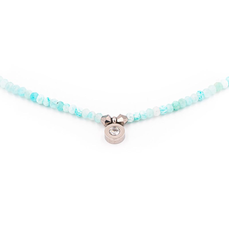 Collier Lumia en pierres Amazonite
