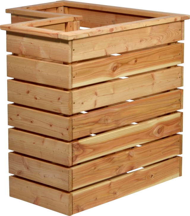 dobar Hochbeet Eckhochbeet, FSC®-zertifiziertes Douglasienholz, imprägniert