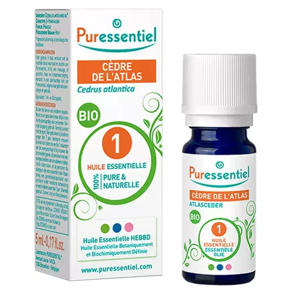 Puressentiel Huile Essentielle Cèdre de l'Atlas Bio 5ml