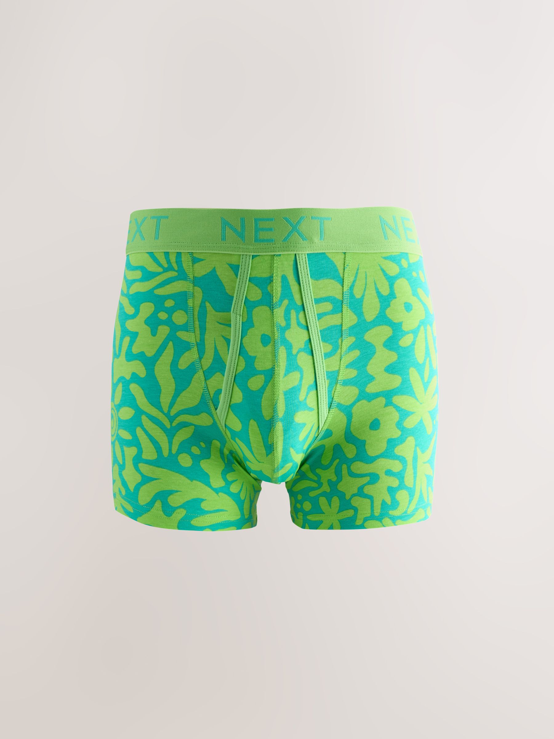 Helder patroon - 8 Boxershorts zonder plooi