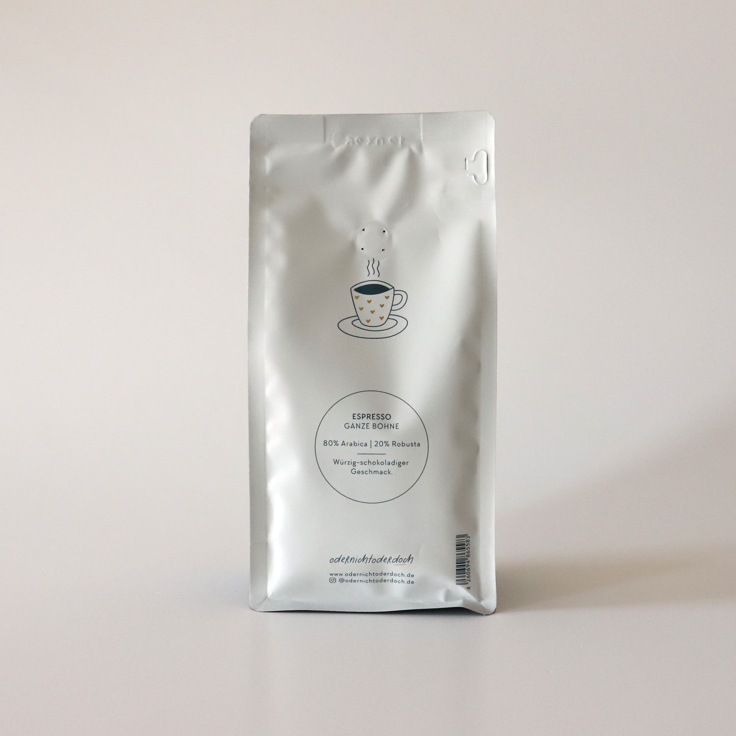 Bundle Tasse & Kaffee „La vie“, ganze Bohne, 250g