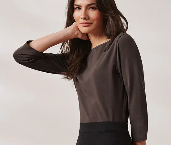Shirt mit 3/4-Arm