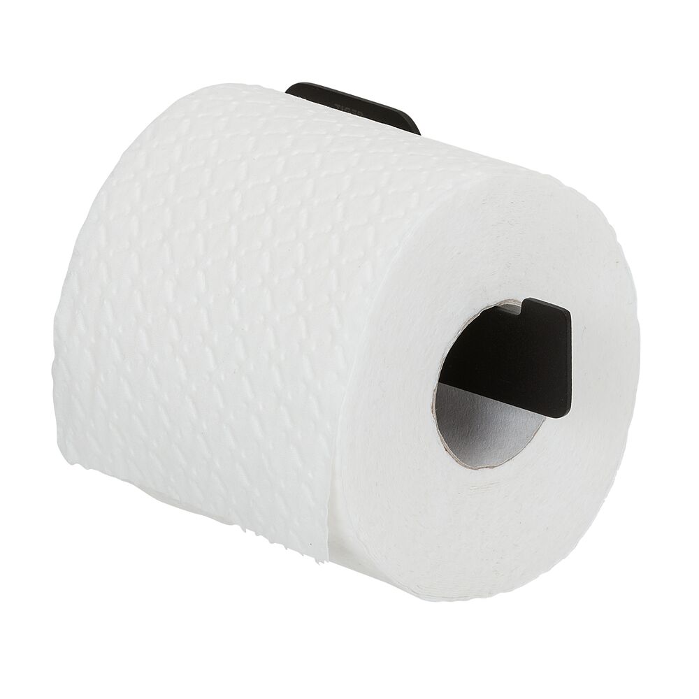 Tiger Colar wc-rolhouder zonder klep zwart