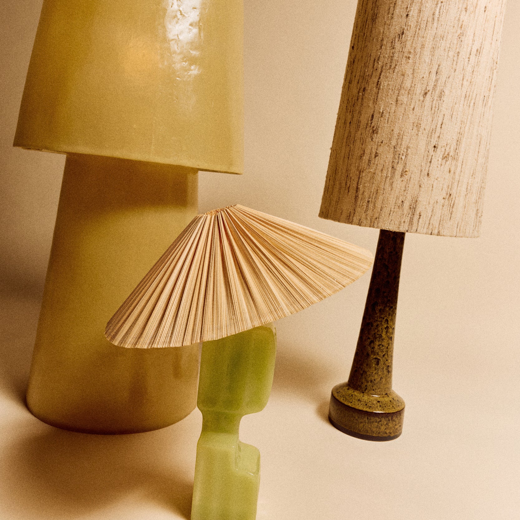 HKliving Column Tafellamp - Lime