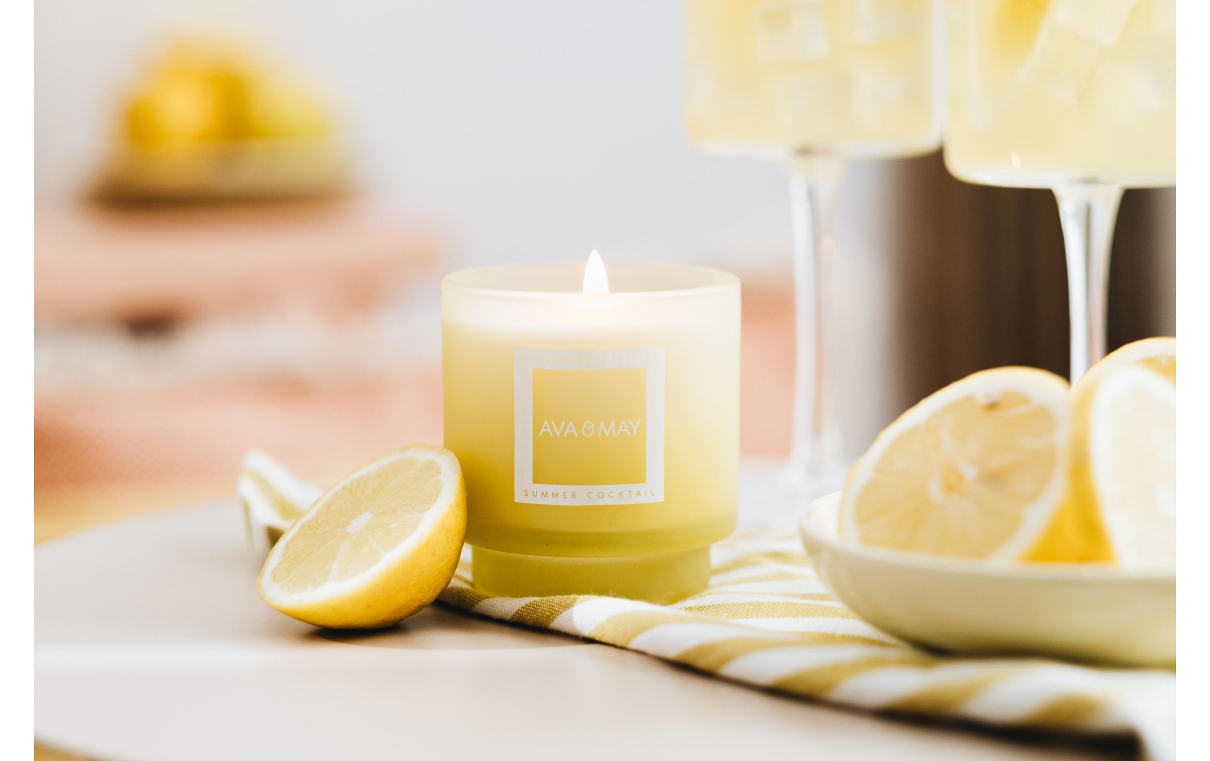 AVA & MAY Duftkerze »Limoncello Spritz 200 g«