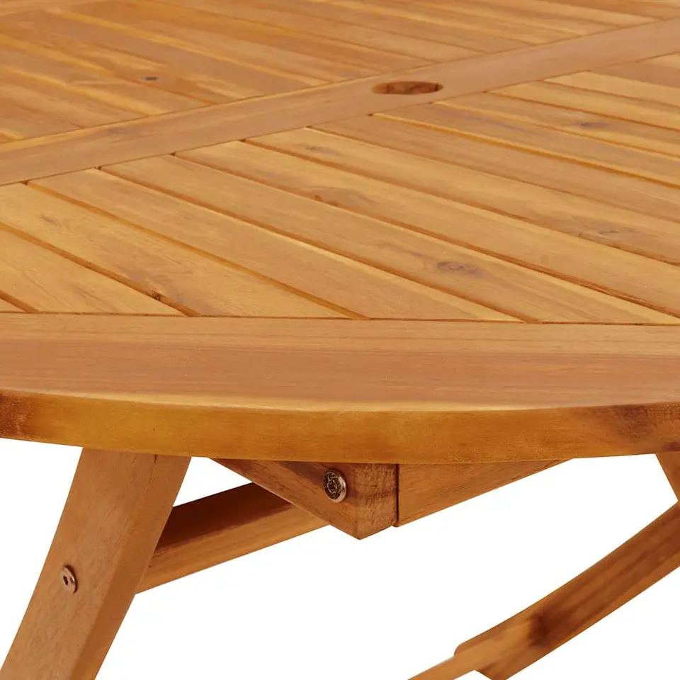 vidaXL - Tuintafel - Bruin - Acaciahout