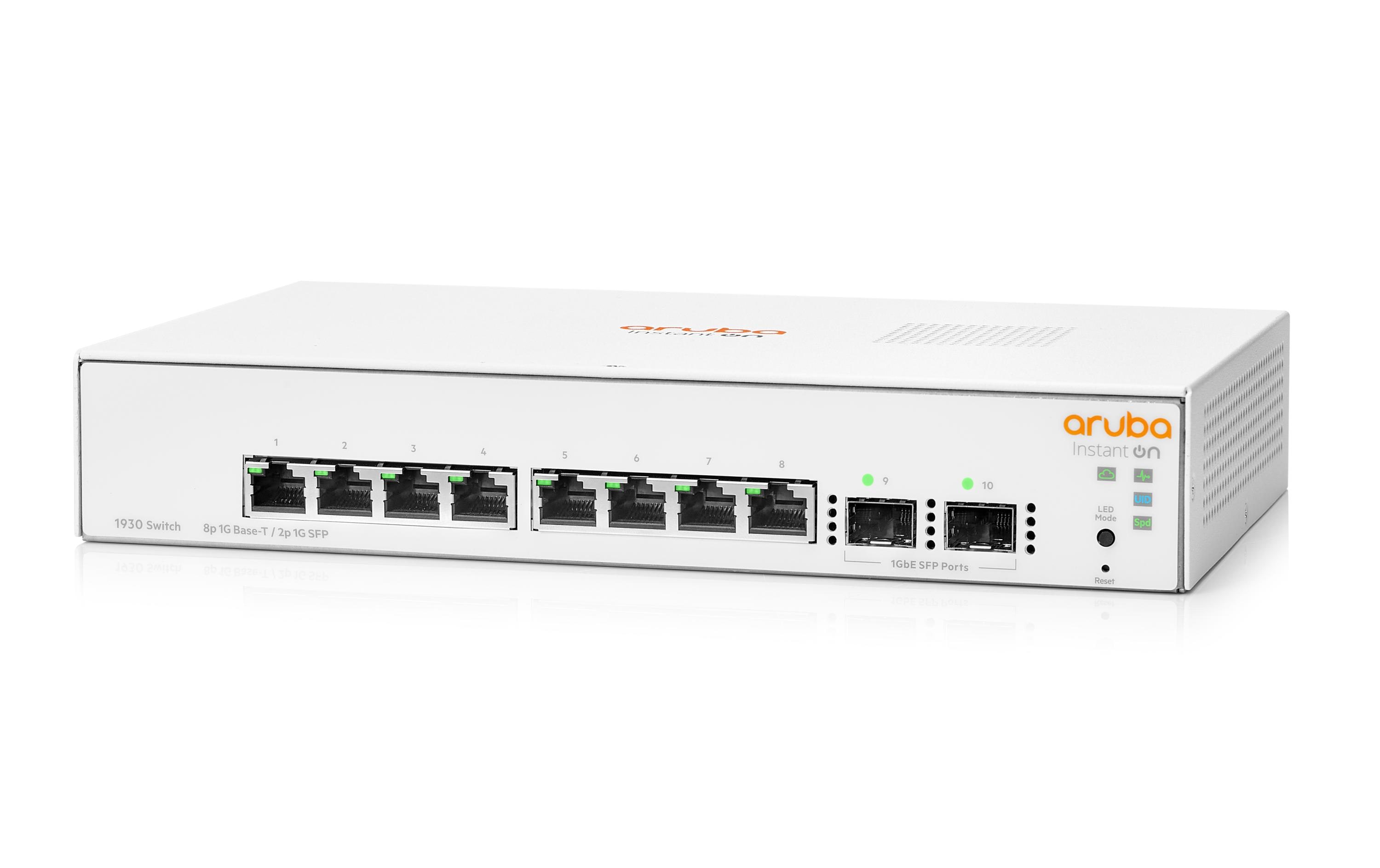 Switch Aruba Instant On 1930-8G 8 Port<br>Aruba Instant On1930 8G 2SFP Switch