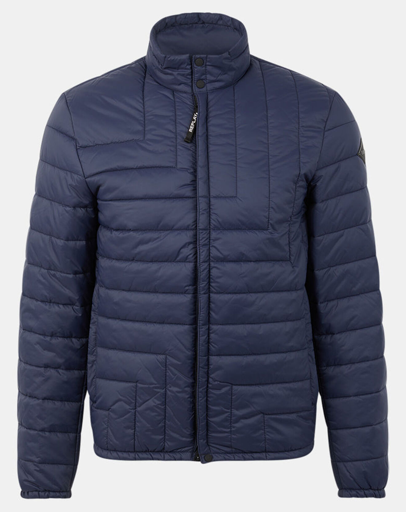 Replay Blouson matelassé bleu marine