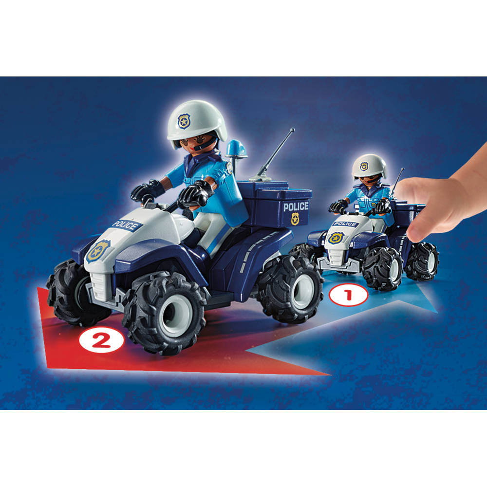 PLAYMOBIL City Action politie Speed Quad 71092