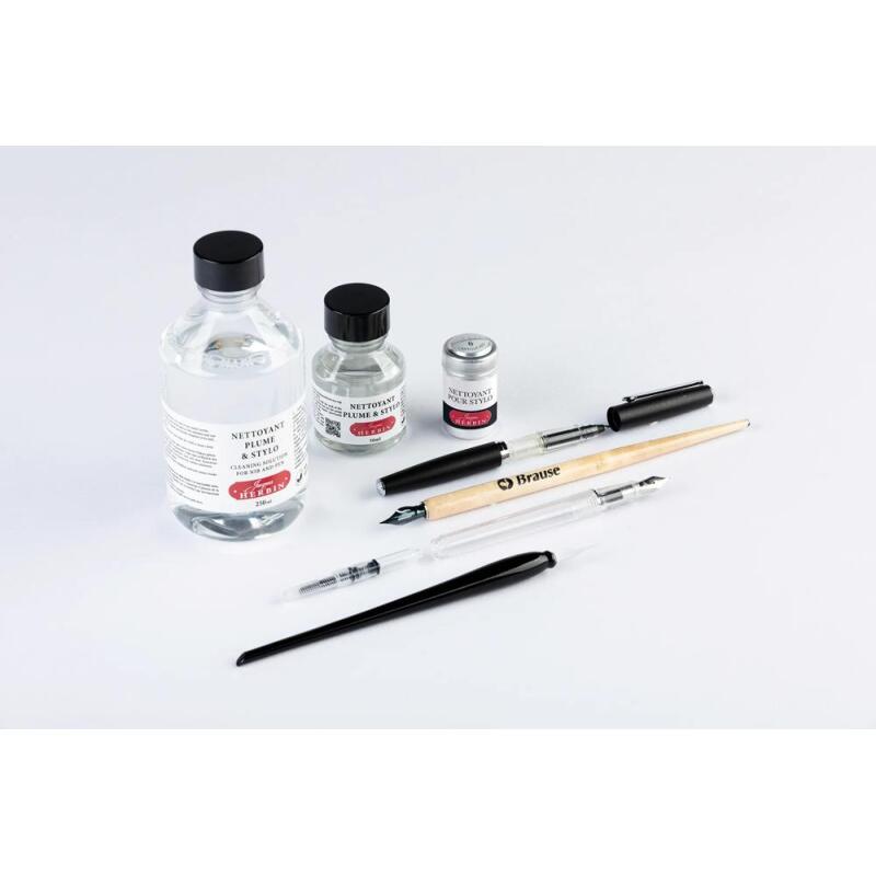 Flacon de nettoyant pour plumes, stylo-plumes et stylos roller