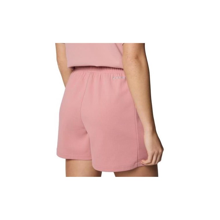 Columbia W Granite Point Knit Short 5 Inch Eraser Pink