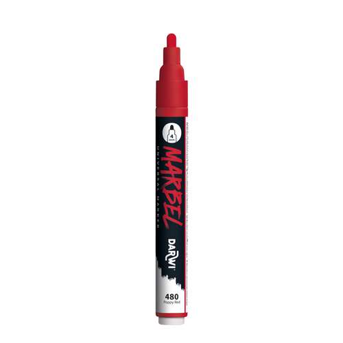 DARWI® Marbel Universalmarker 6er-Sets, 4 mm Rundspitze