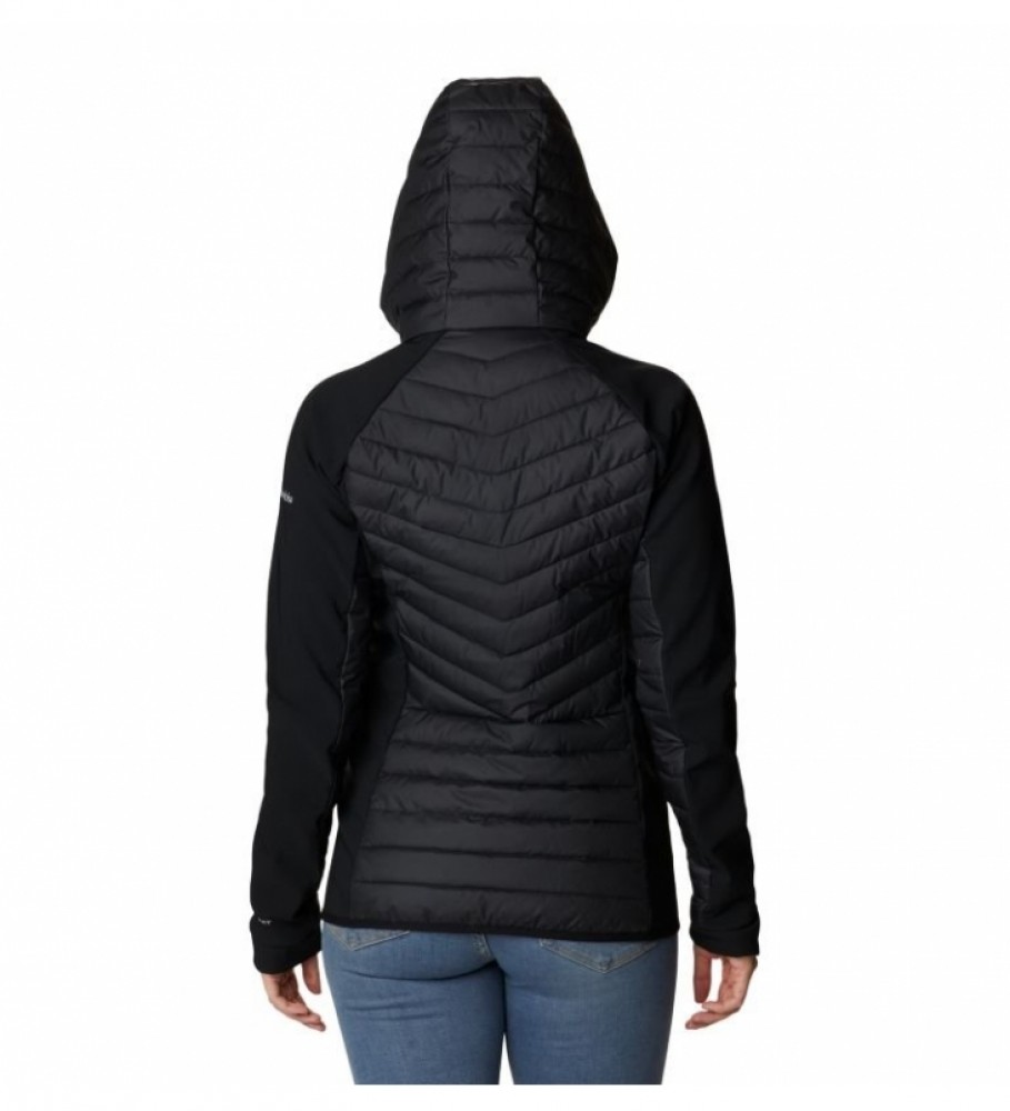 Jaqueta híbrida Columbia Powder Lite, preta