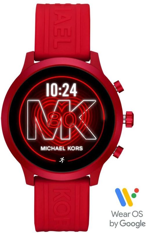 Michael Kors - Mkgo - Smartwatch - Rood - Waterdicht tot 50M - GPS-tracking