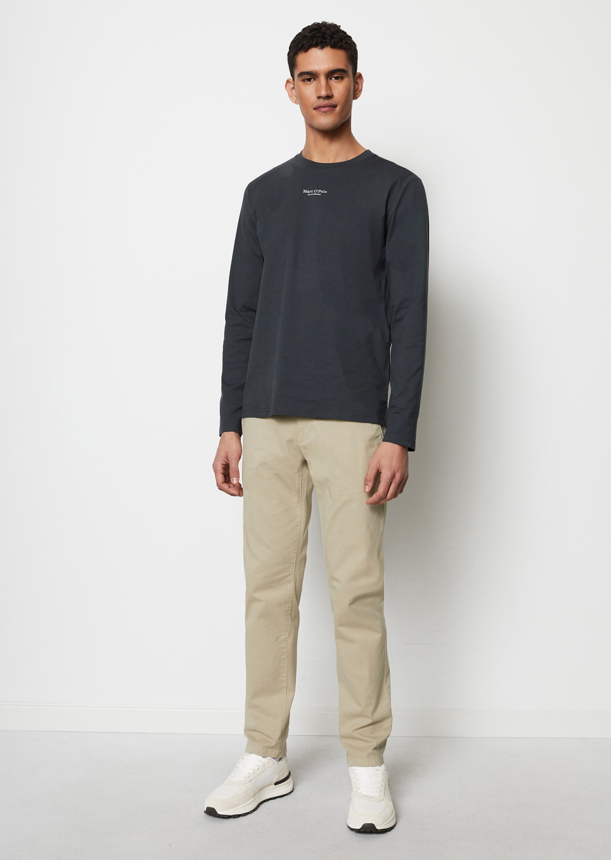 Longsleeve regular aus reiner Bio-Baumwolle