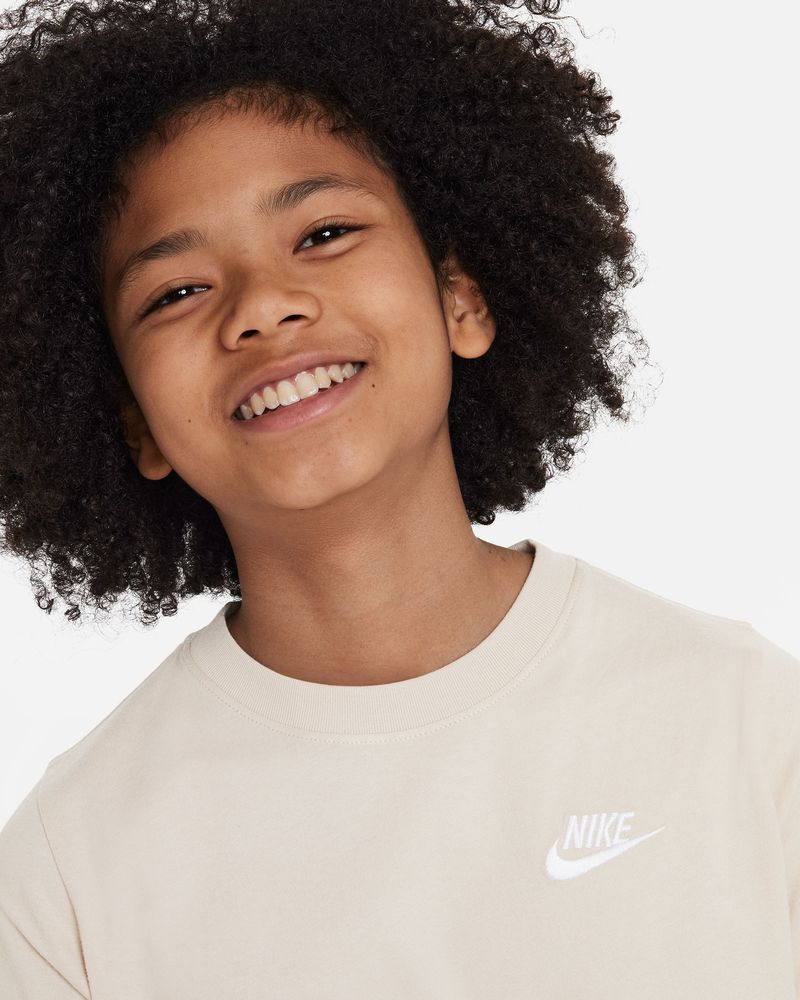 T-shirt Nike Sportswear Beige pour enfant