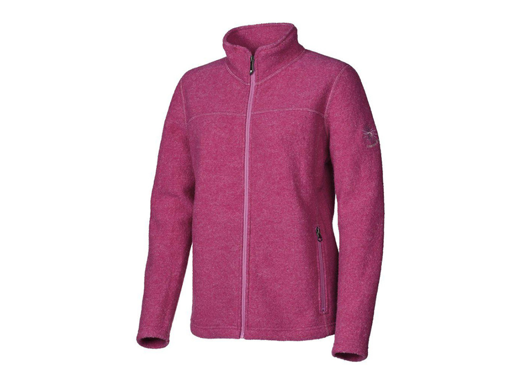 Ivanhoe beata dames wollen vest - pink