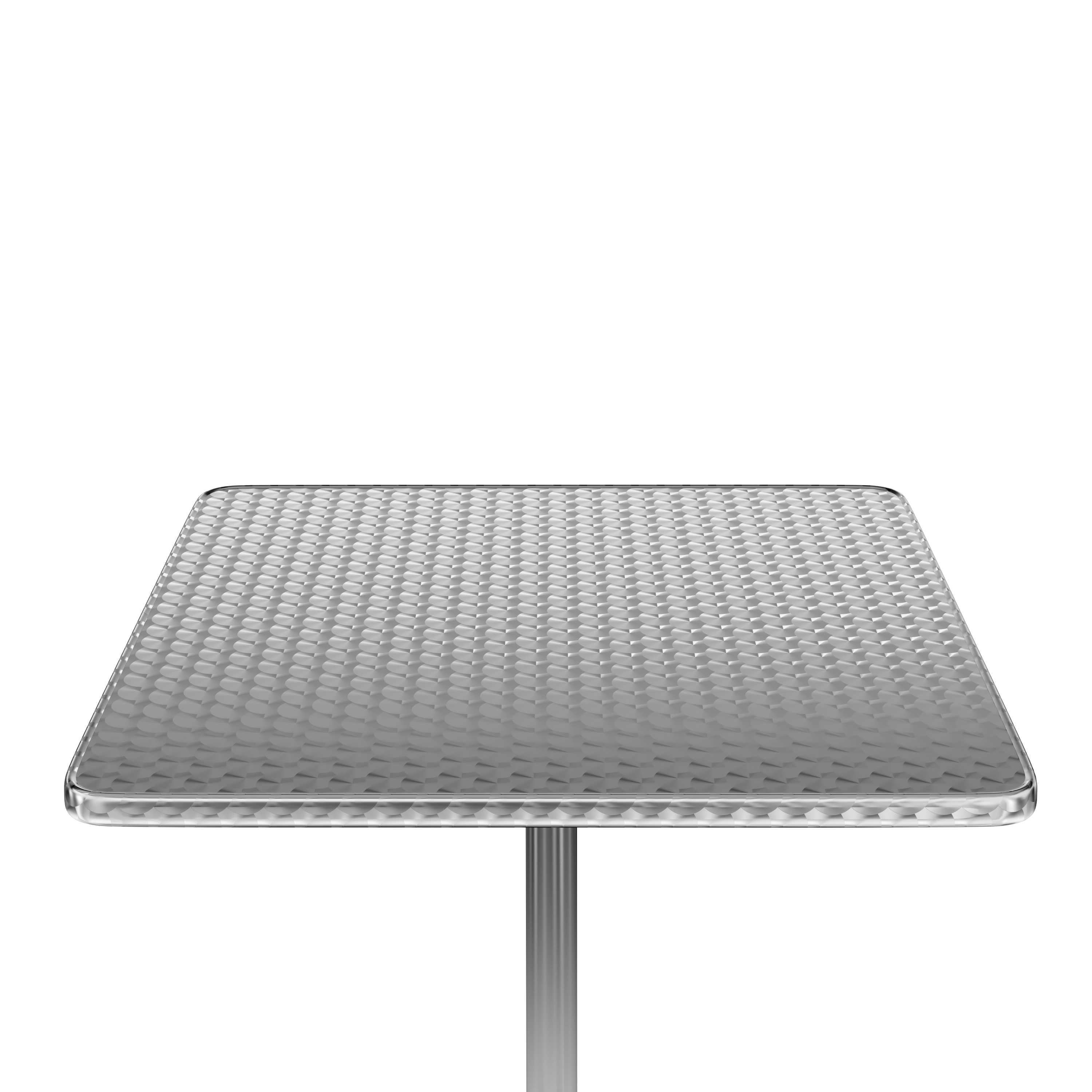 Gartentisch Bistrotisch Alu 80 x 80 x 70 cm