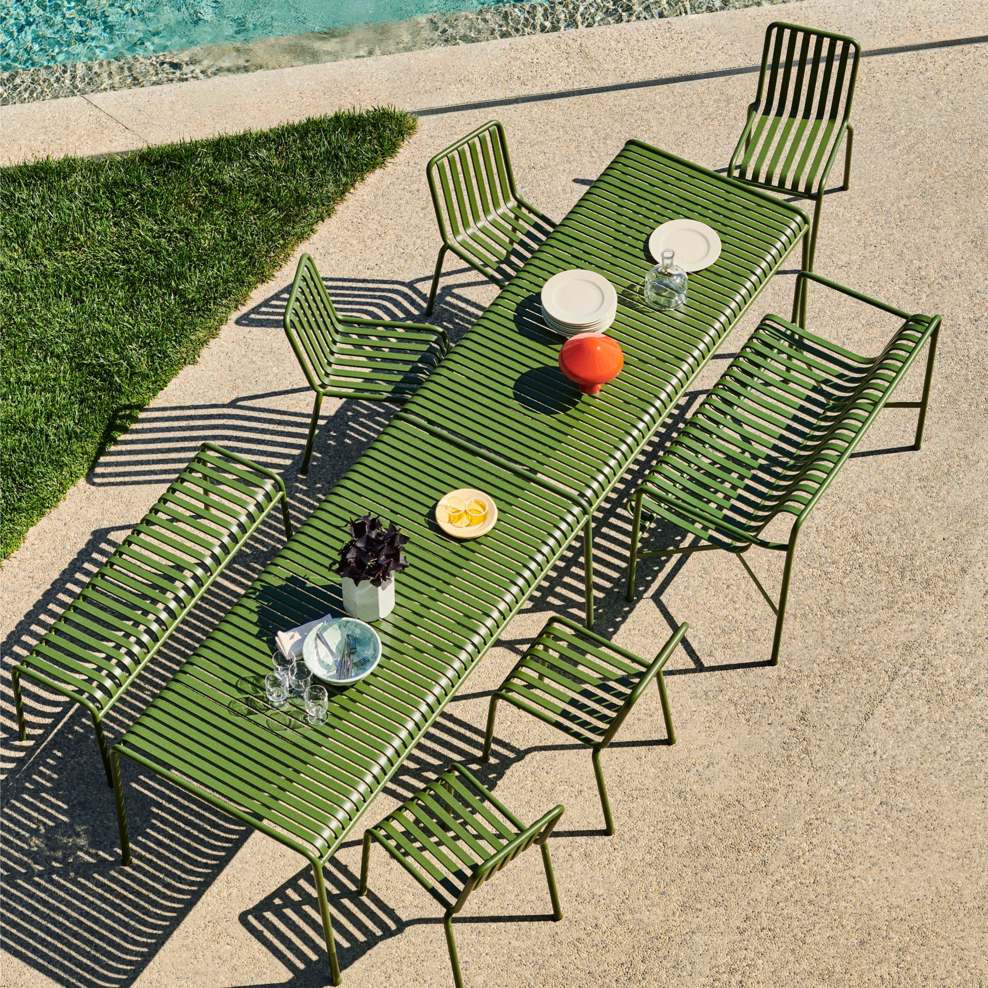 Tuinstoel Palissade olive