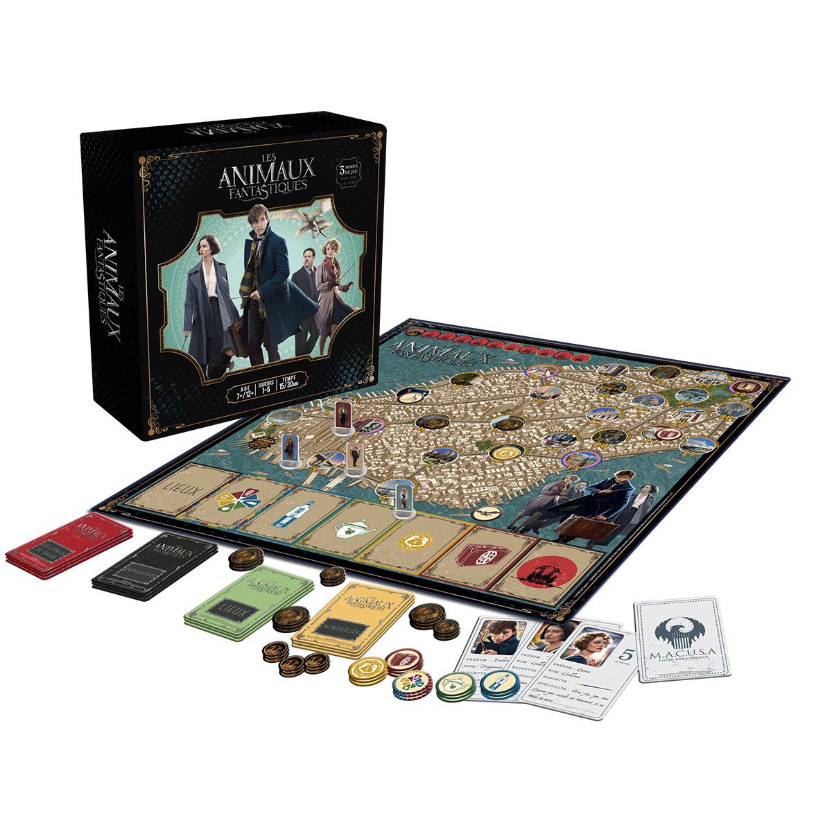 Les animaux fantastiques le jeu