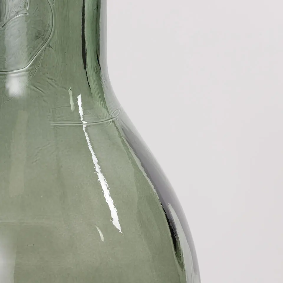 Mica Decorations Rioja Decoratieve Fles H75 x Ø18 cm Groen