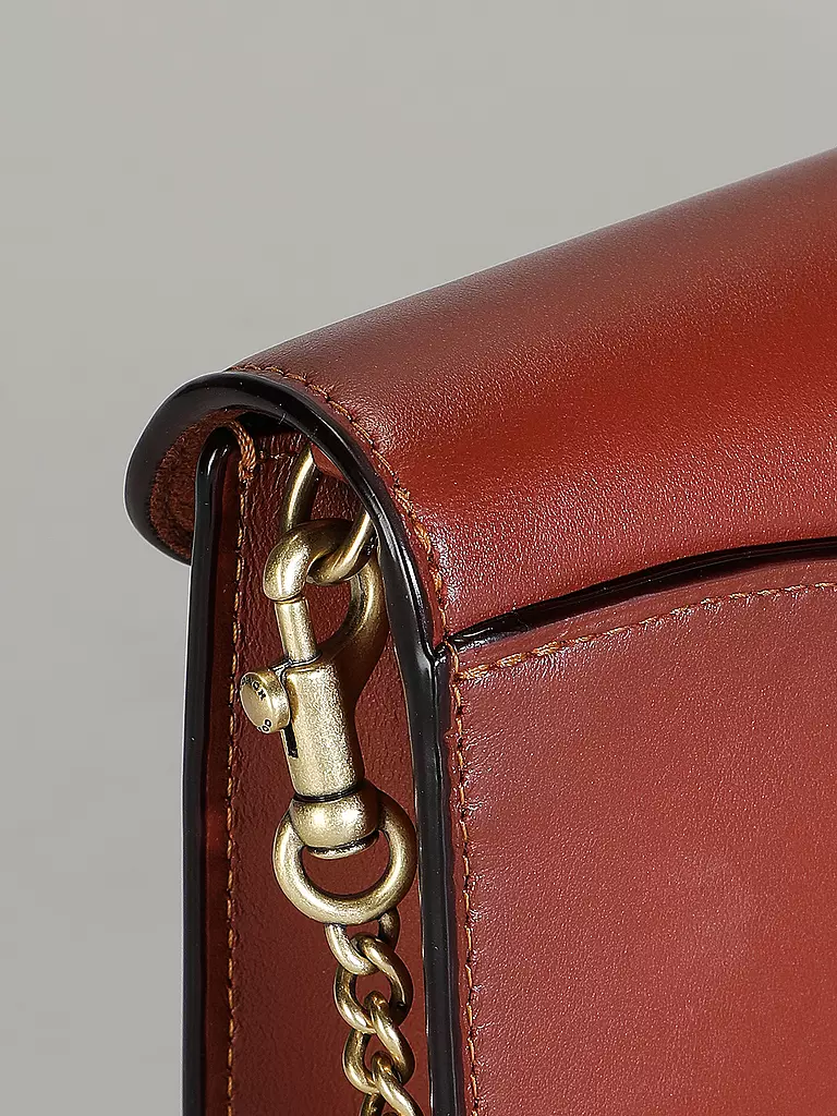 COACH Ledertasche - Mini Bag TABBY braun