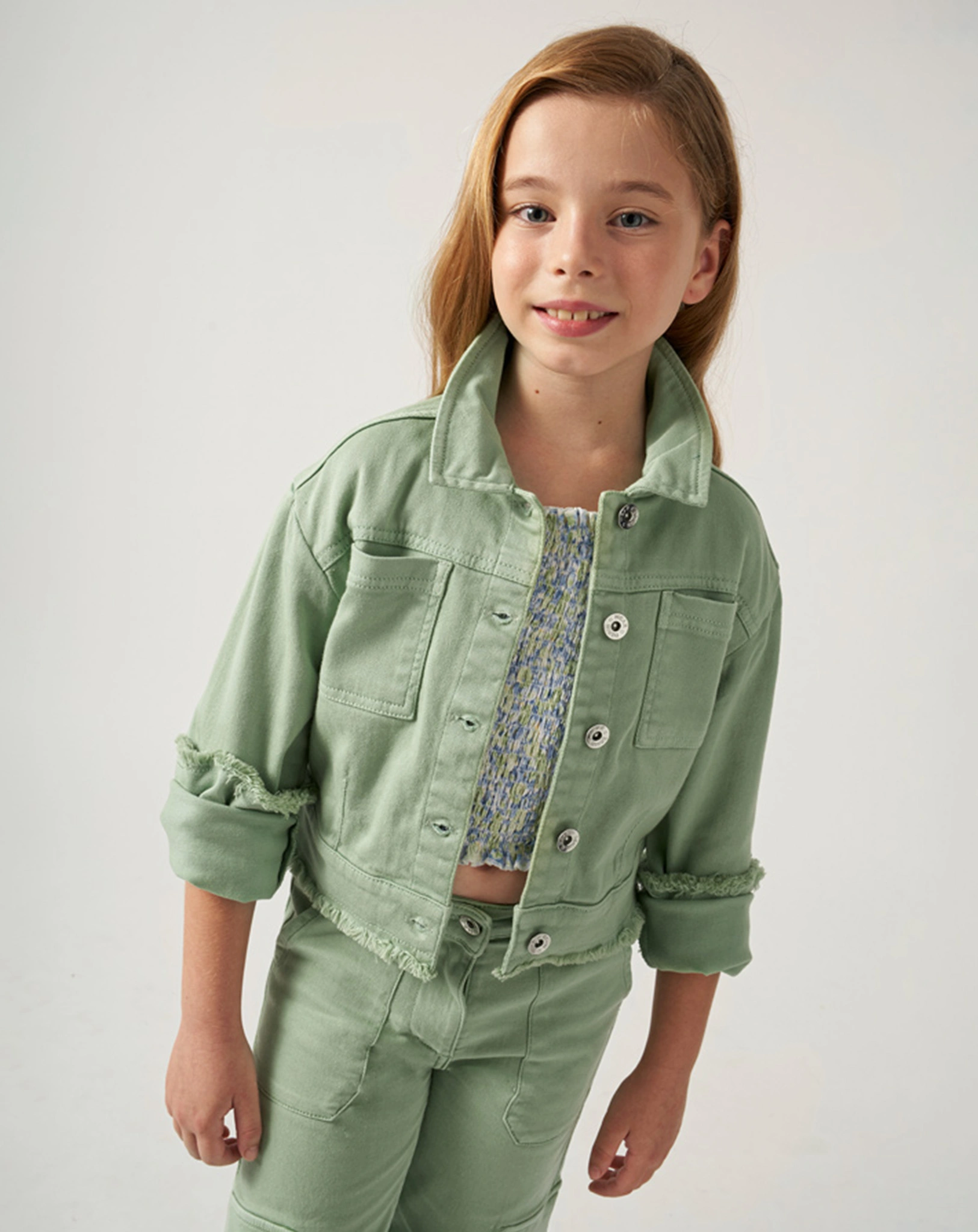Jeansjacke HOLLY GREEN in minze