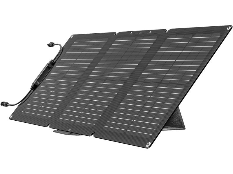EcoFlow Solarpanel Monokristalin modul, faltbar 60 W Tragbares Solarpanel