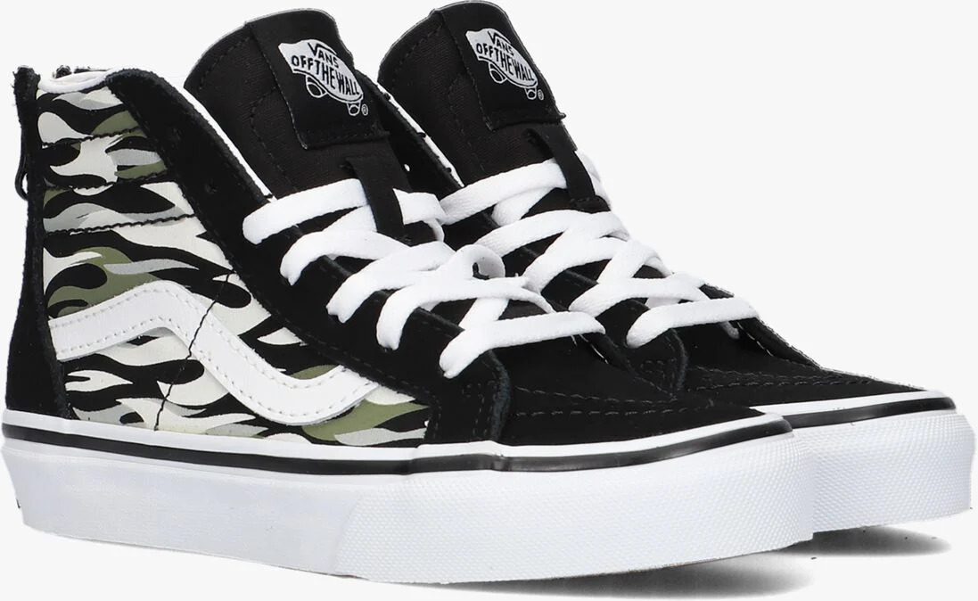 VANS zwarte vans hoge sneaker uy sk8-hi zip