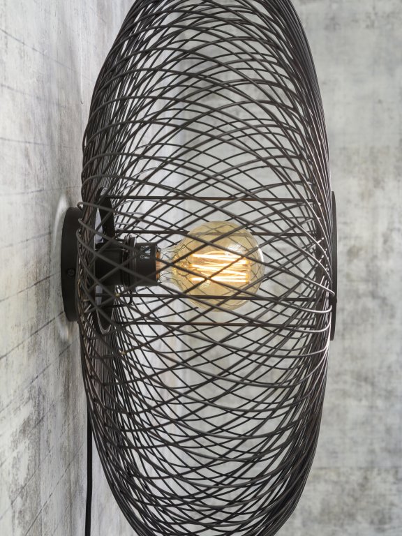 Good&Mojo Cango wandlamp zwart
