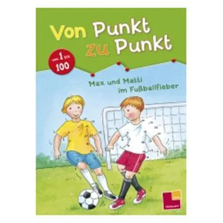 Tessloff Malbuch Punkt zu Punkt Max und Matti im Fussballfieber