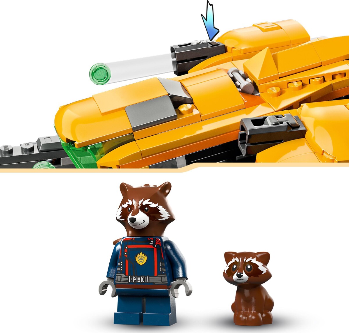 Lego Marvel - Baby Rockets Skib - 76254